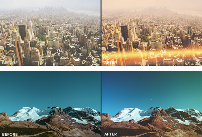 The Mini Collection — Free Photoshop Actions