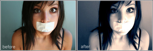 Split toning