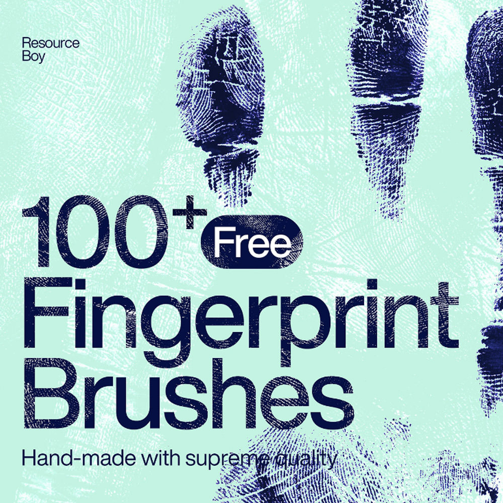 Fingerprint Photoshop Brushes<